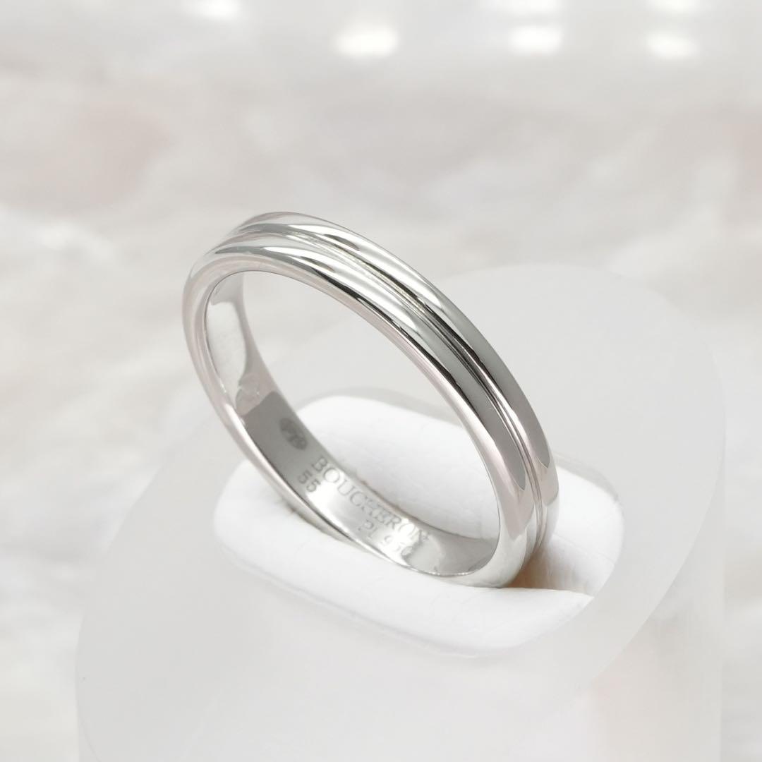 ☆BOUCHERON☆ ゴドロン リング ペア Pt950 定価68万