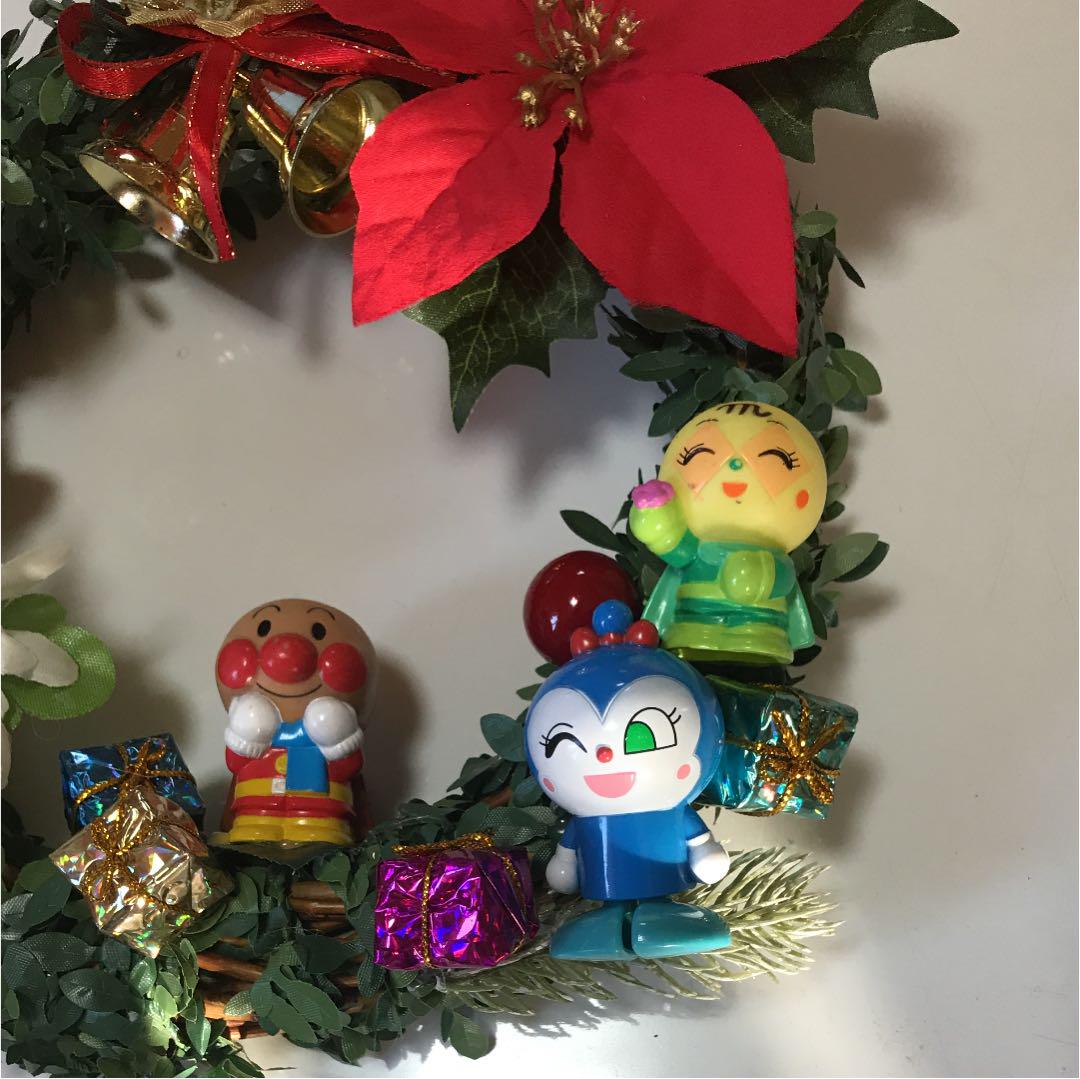 アンパンマン クリスマスリース