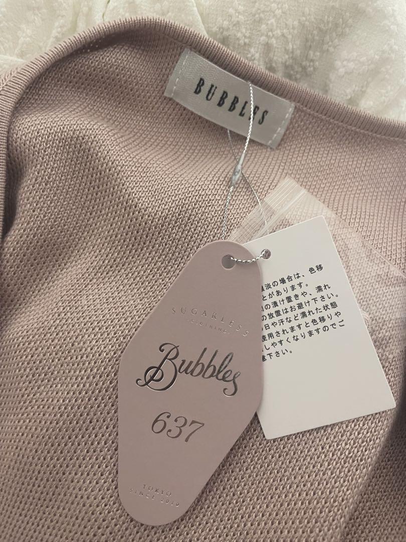 bubbles コケットティアードワンピース ピンク s - メルカリ