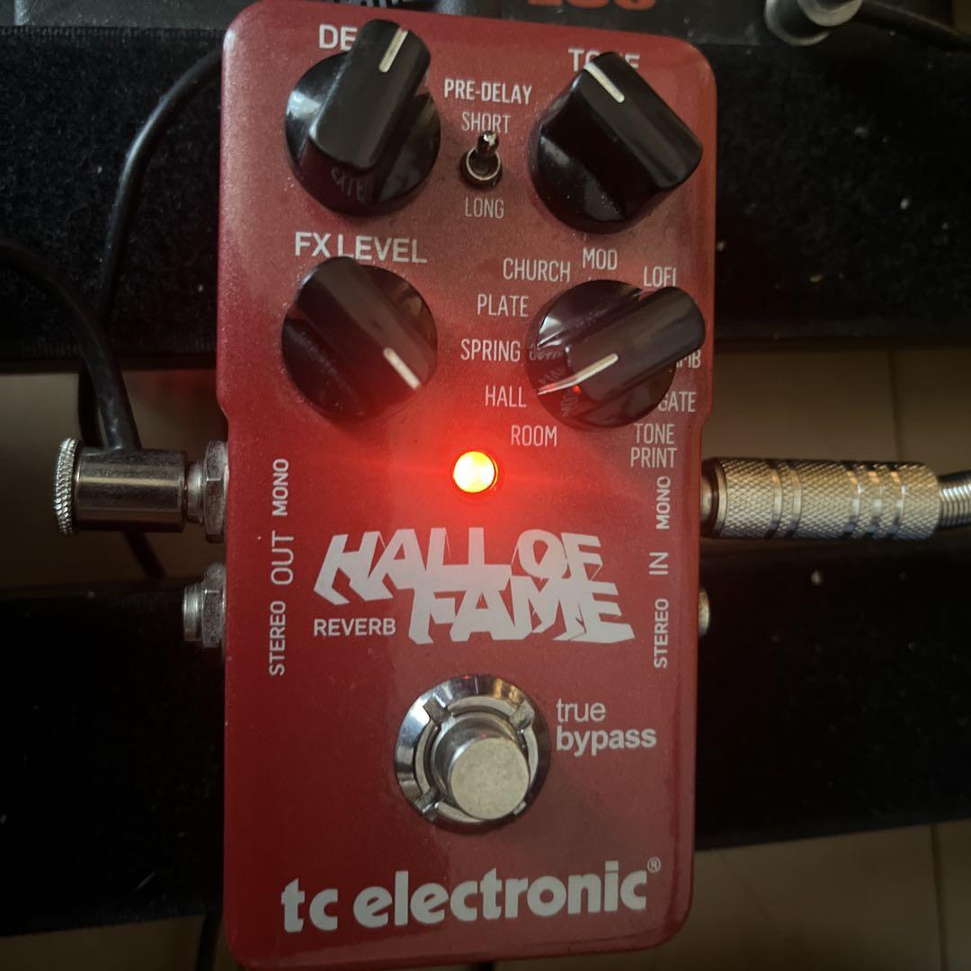 tc electronic Hall of Fame リバーブペダル