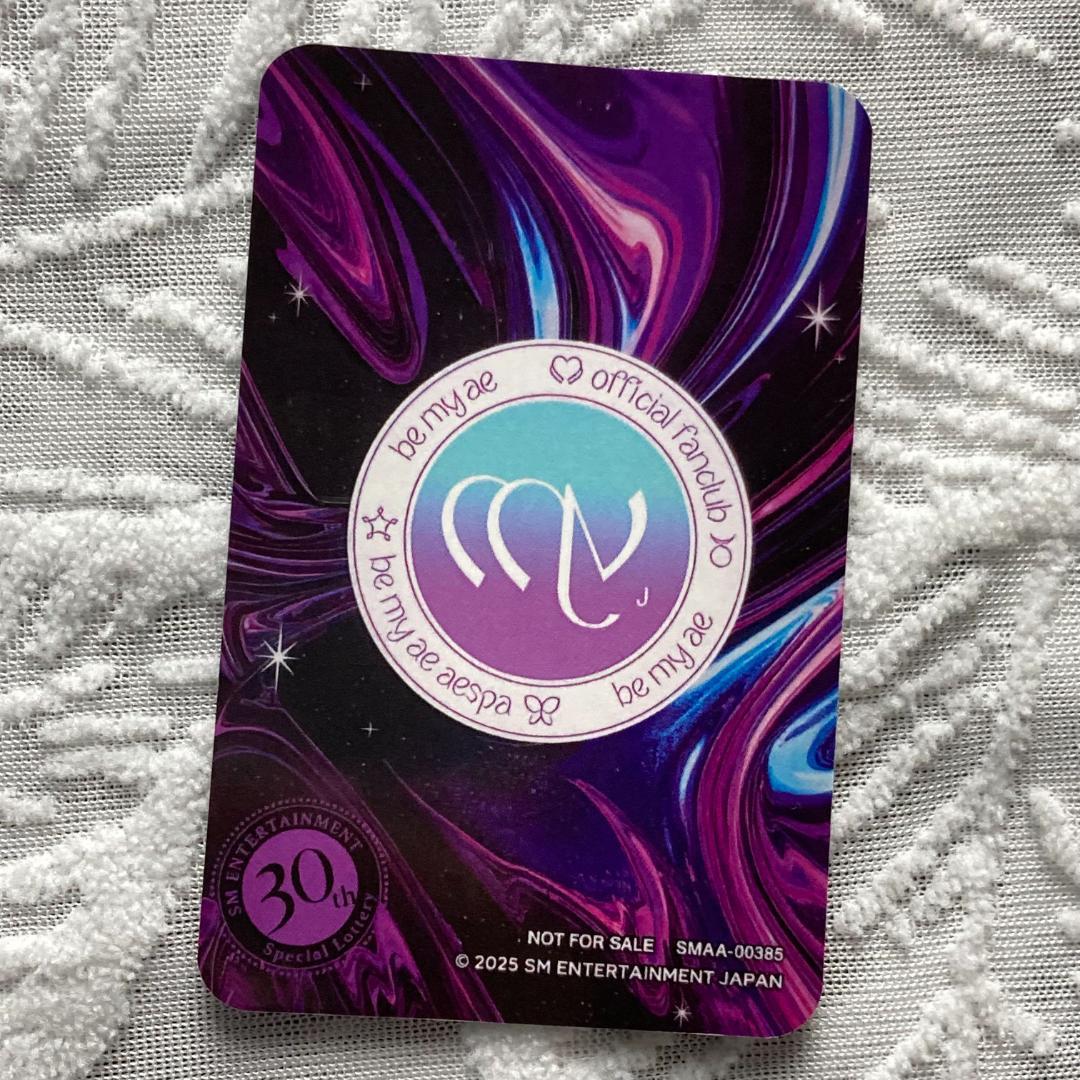 ウィンター aespa SPECIAL smtown 抽選 限定 トレカ ウィンター aespa SPECIAL smtown 抽選 限定 トレカ