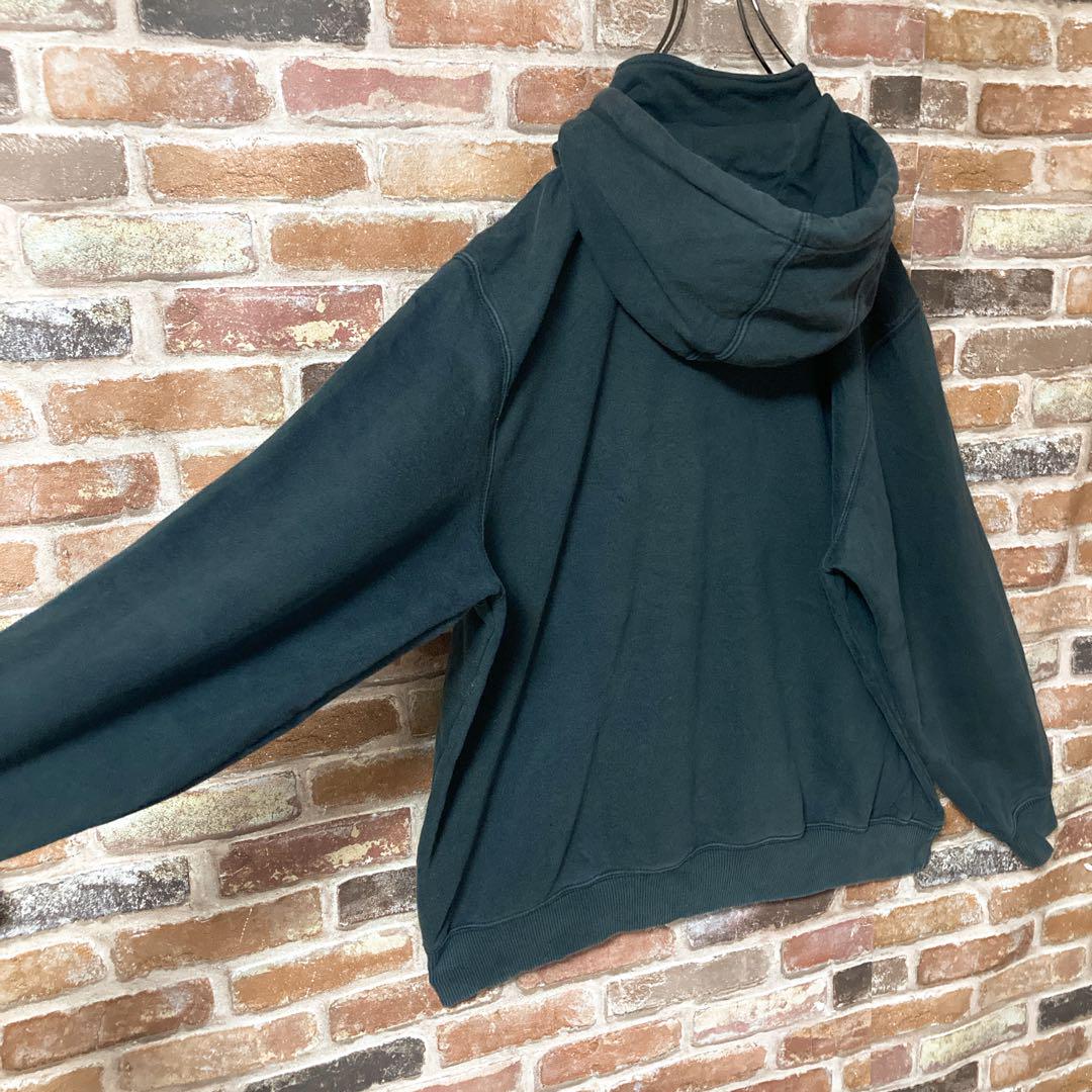 《希少》カーハート　carhartt ハーフジップ　パーカー　メキシコ製　XL
