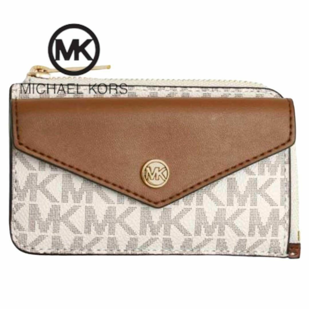 未使用品【新品】MICHAEL KORS マイケルコース ロゴ財布 名刺入れコインケース