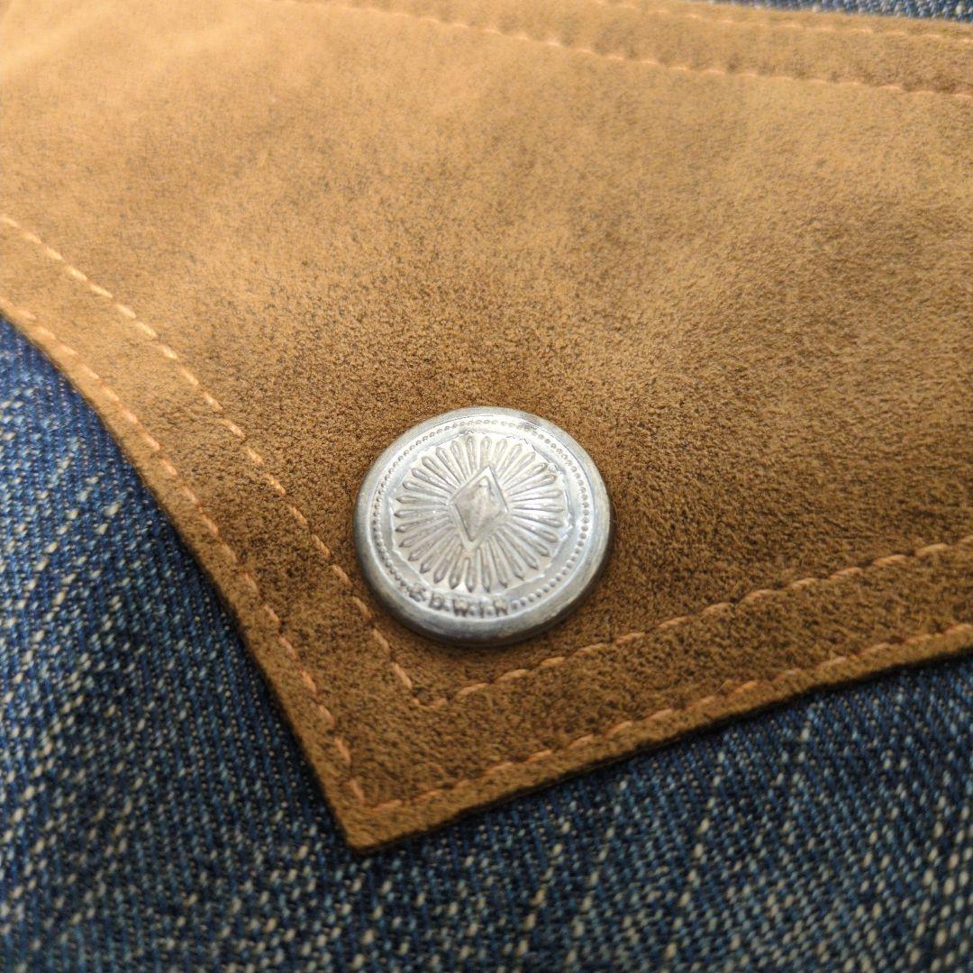 00s 鬼ヒゲ ベルボトム デニム EDWIN y2k 鬼フェード フレア 36