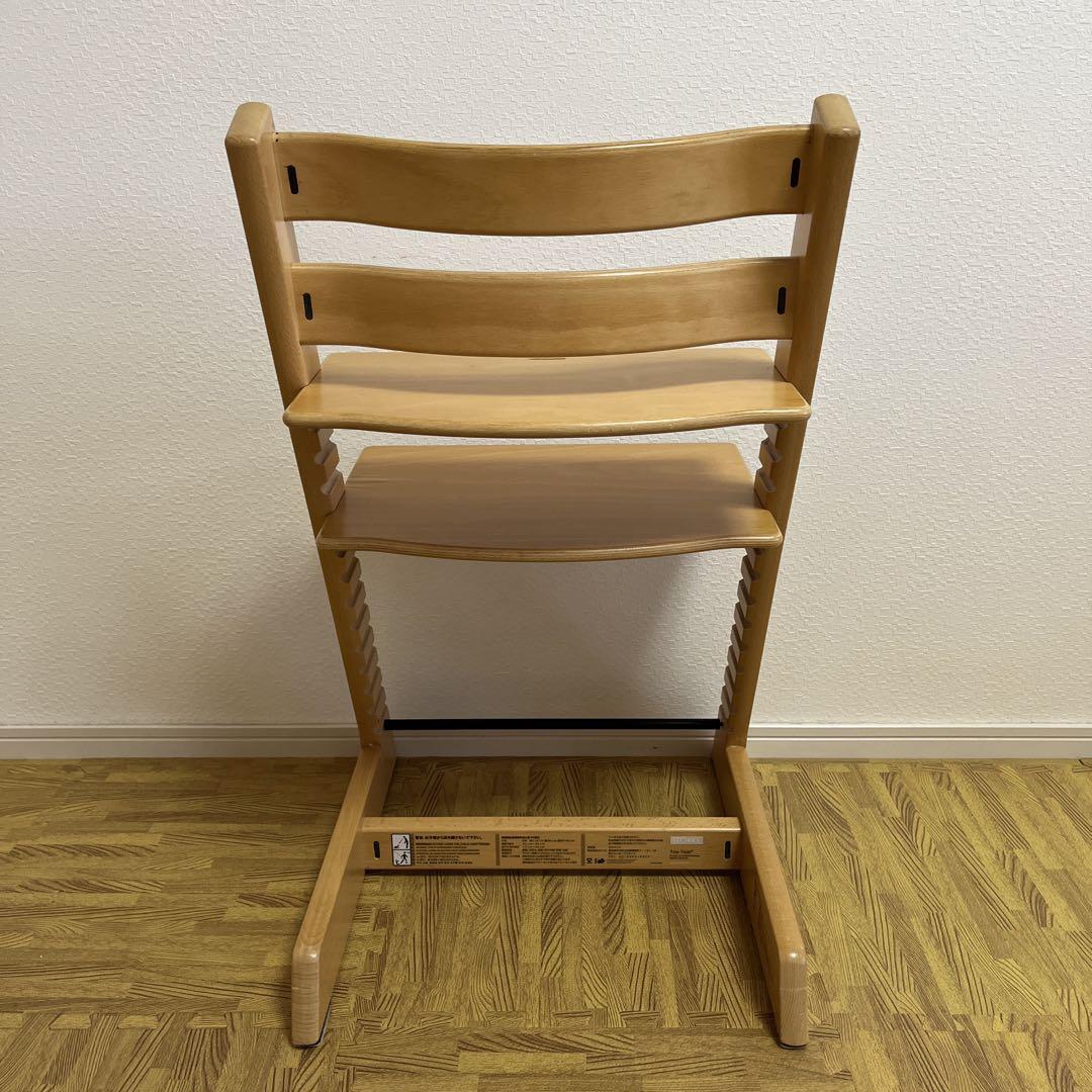 【中古】ストッケSTOKKE　トリップトラップ　ベビーチェア　木製　#単品