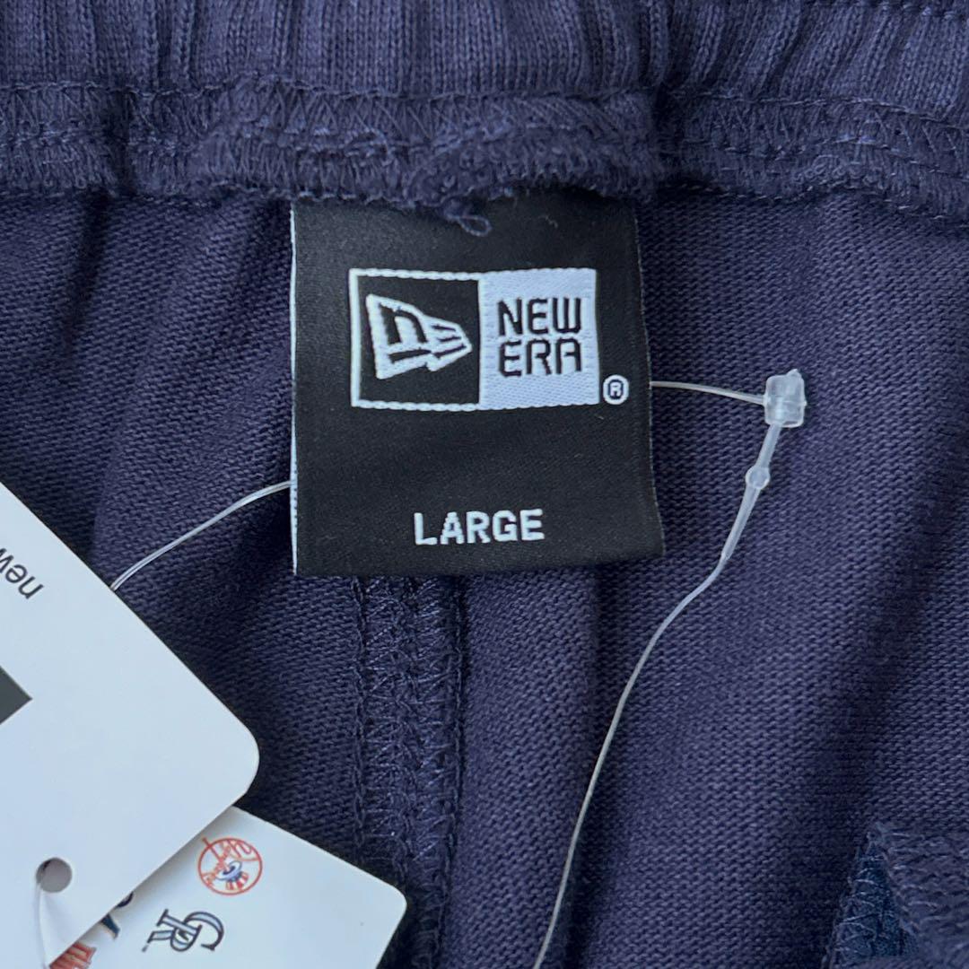 NEW ERA ショートパンツ　ニューヨークヤンキース　ネイビー　Lサイズ