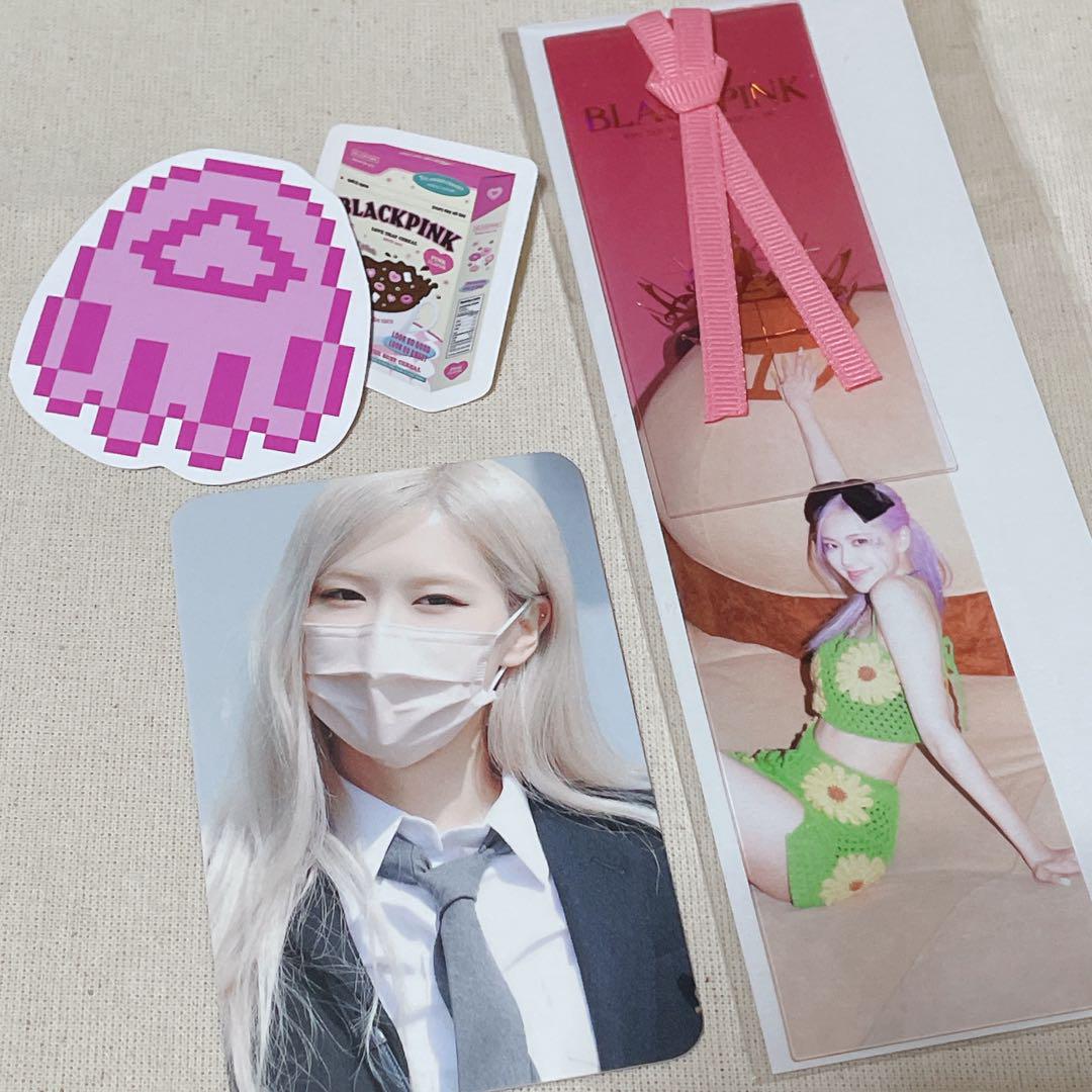 BLACKPINK 4+1 photobook ロゼ トレカ BLACKPINK 4+1 LIMITED PHOTOBOOK PHOTOCARD OFFICIAL POB PRE