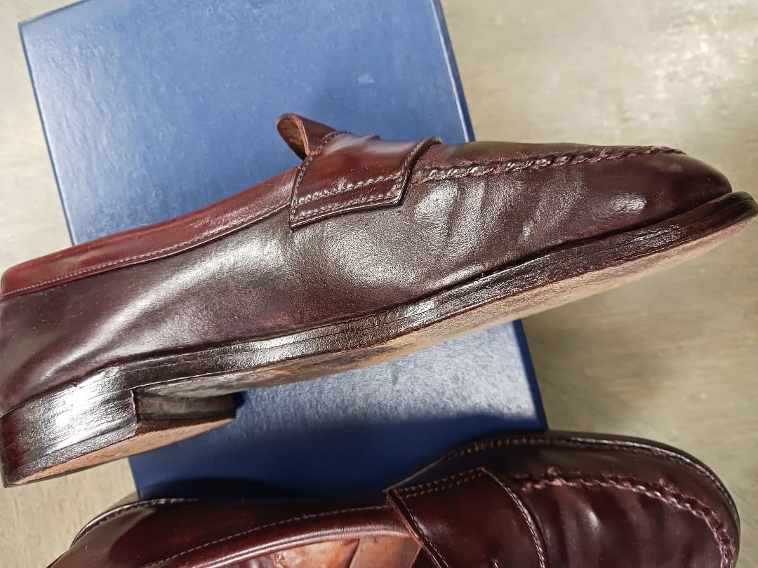 ビンテージブルックスブラザーズ コードバンローファー オックス