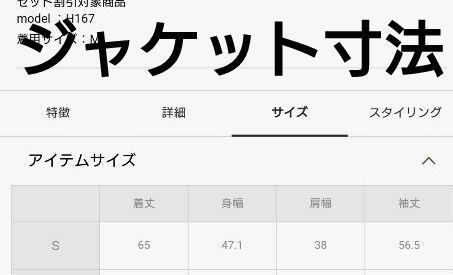 ジャケット ジレ