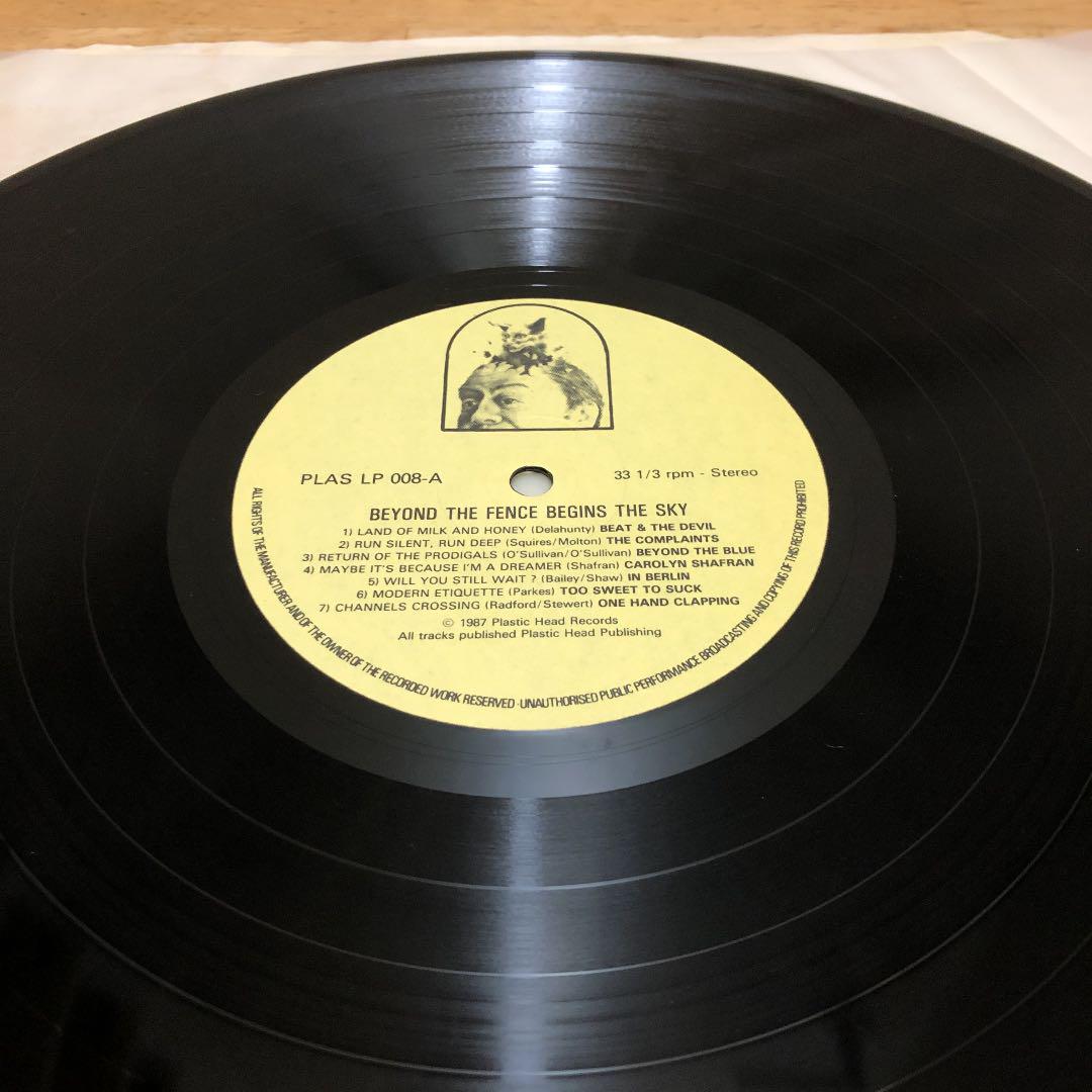 Beyond The Fence Begins The Sky レア盤 P91VI-m49504060927 得価定番