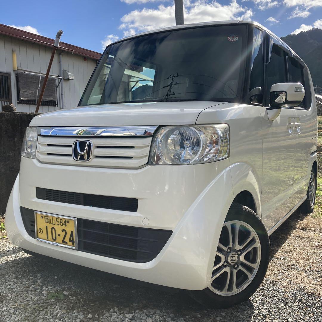 N-BOX 無限足回り　ターボ　パドルシフト　両側パワースライドドア　14インチ