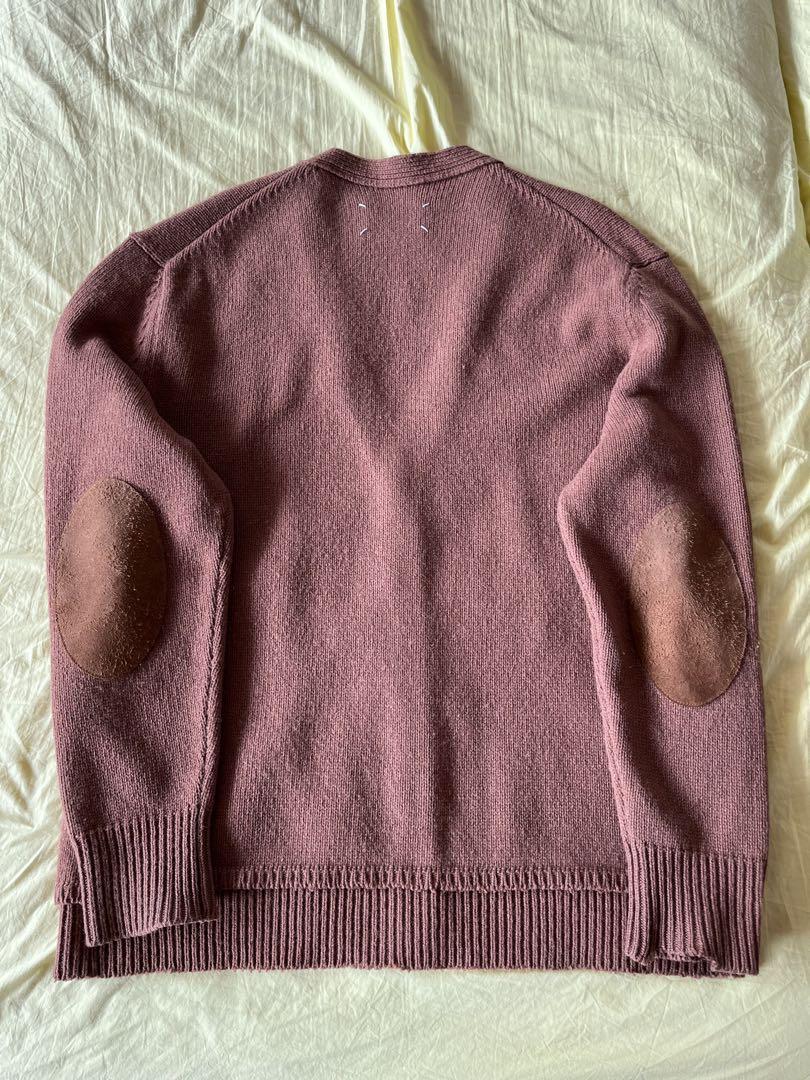 マルジェラ Maison Margiela エルボーパッチ ニット カーディガン