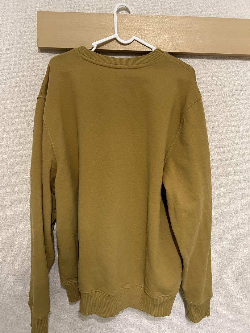 STUSSYスウェット　STOCK EMBROIDERED CREW