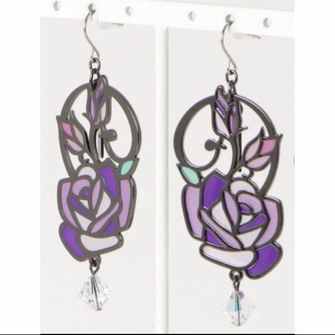 定価¥14300◎新品タグ付○ANNA SUI 薔薇モチーフ ピアス