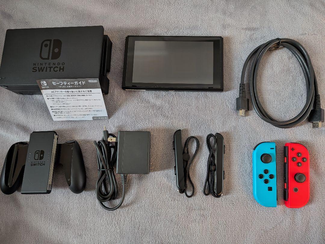 Nintendo Switch 本体 2020年度製 ソフト付き
