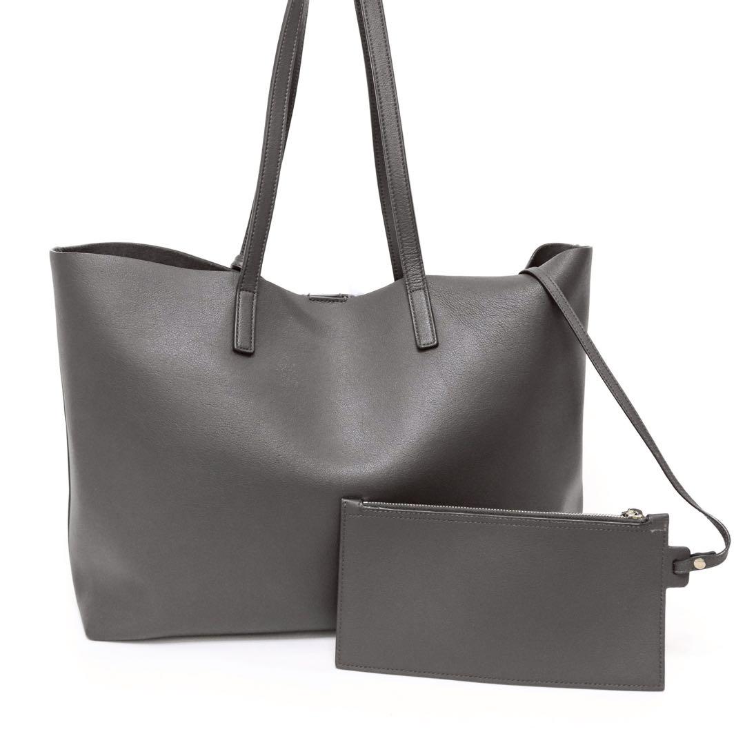 【大容量☆】YSL サンローラン レザー トートバッグ PC収納可♪ ショッピングバッグ サンローラン（レザー） | Saint Laurent
