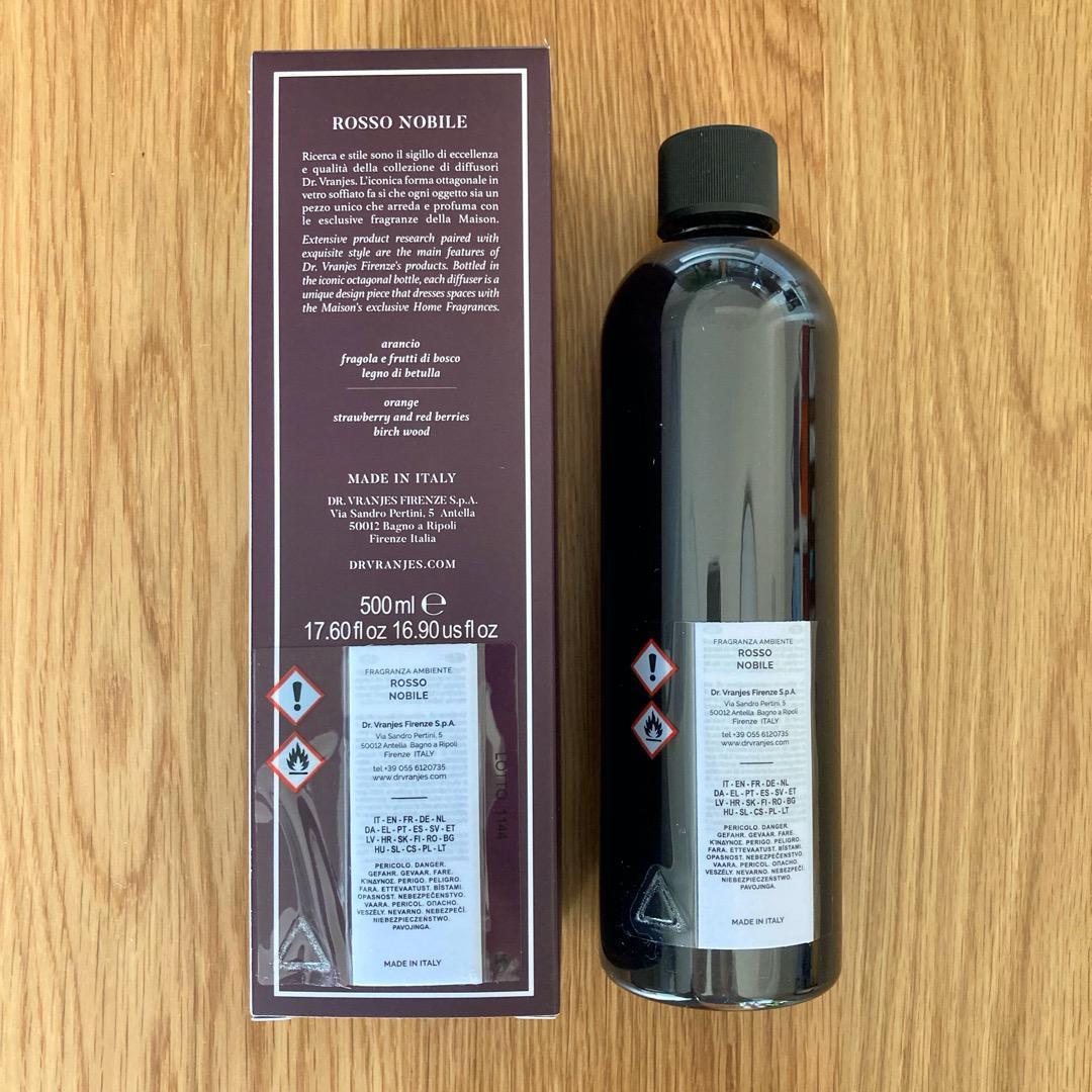 【訳あり】ドットール・ヴラニエス ロッソノービレ リフィル 詰め替え 500ml