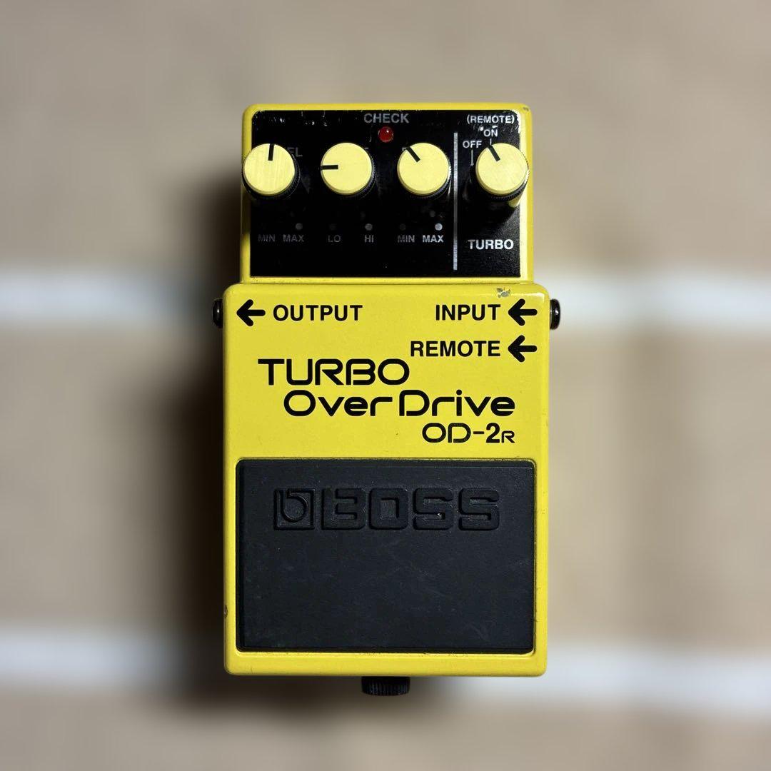 【ジャンク品】BOSS OD-2R TURBO OverDrive エフェクター BOSS TURBO OverDrive OD-2R - メルカリ
