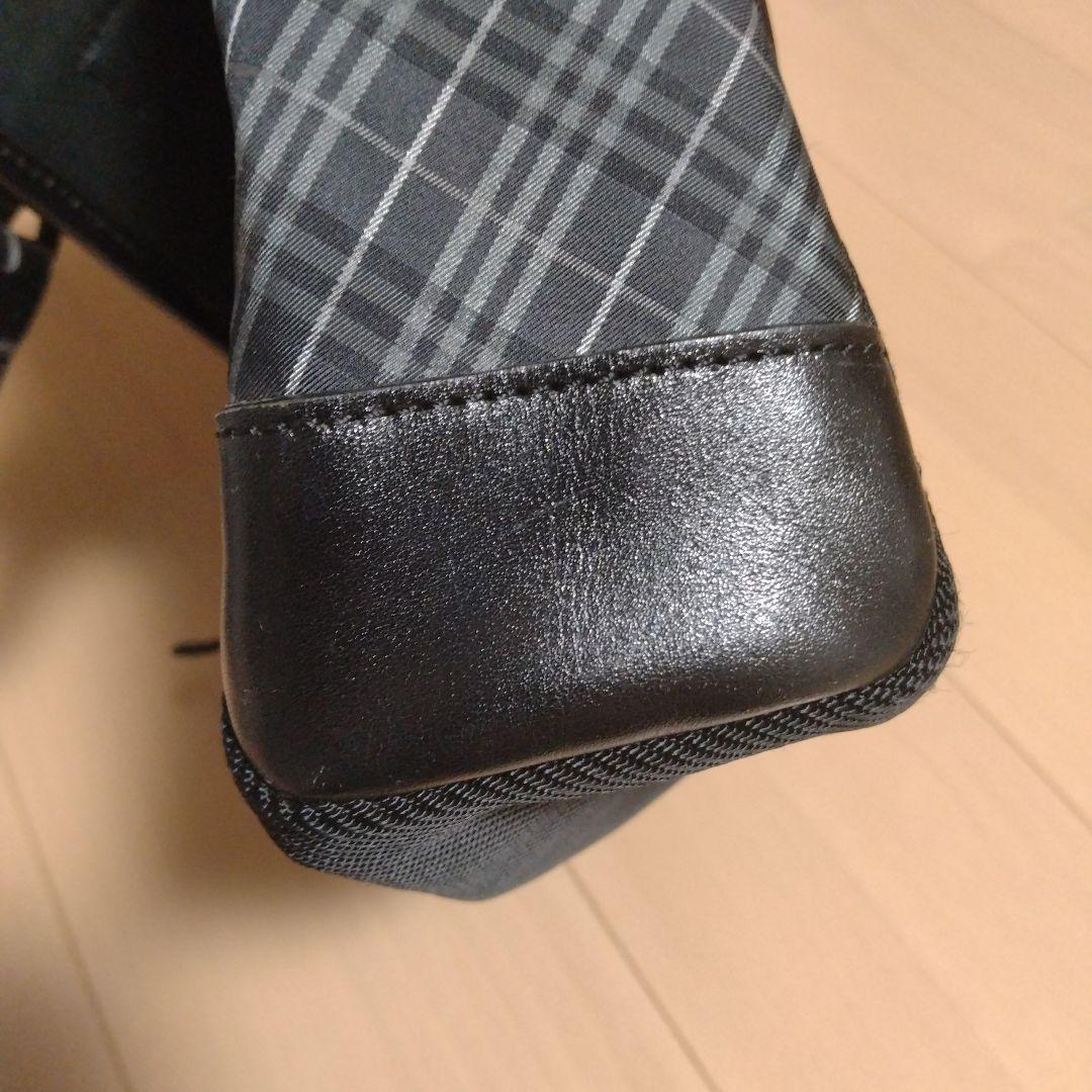 バーバリー ブラックレーベル ショルダービジネスバッグ