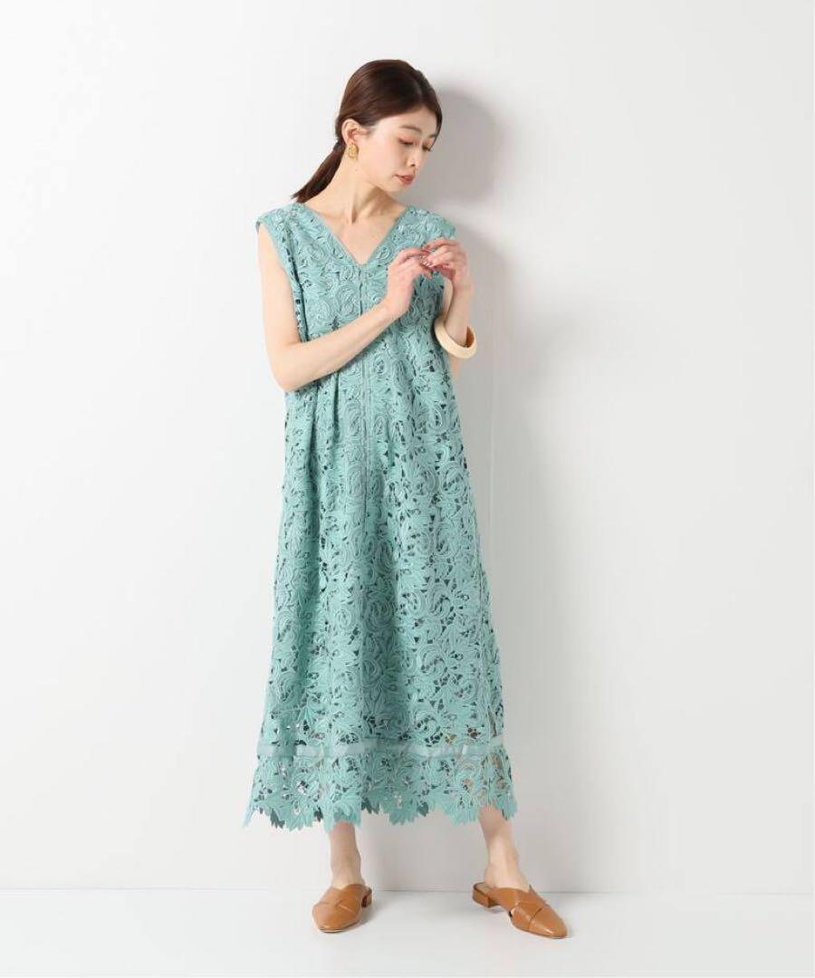 IENA LA BOUCLE ケミカルレースドレス✴︎新品✴︎イエナ