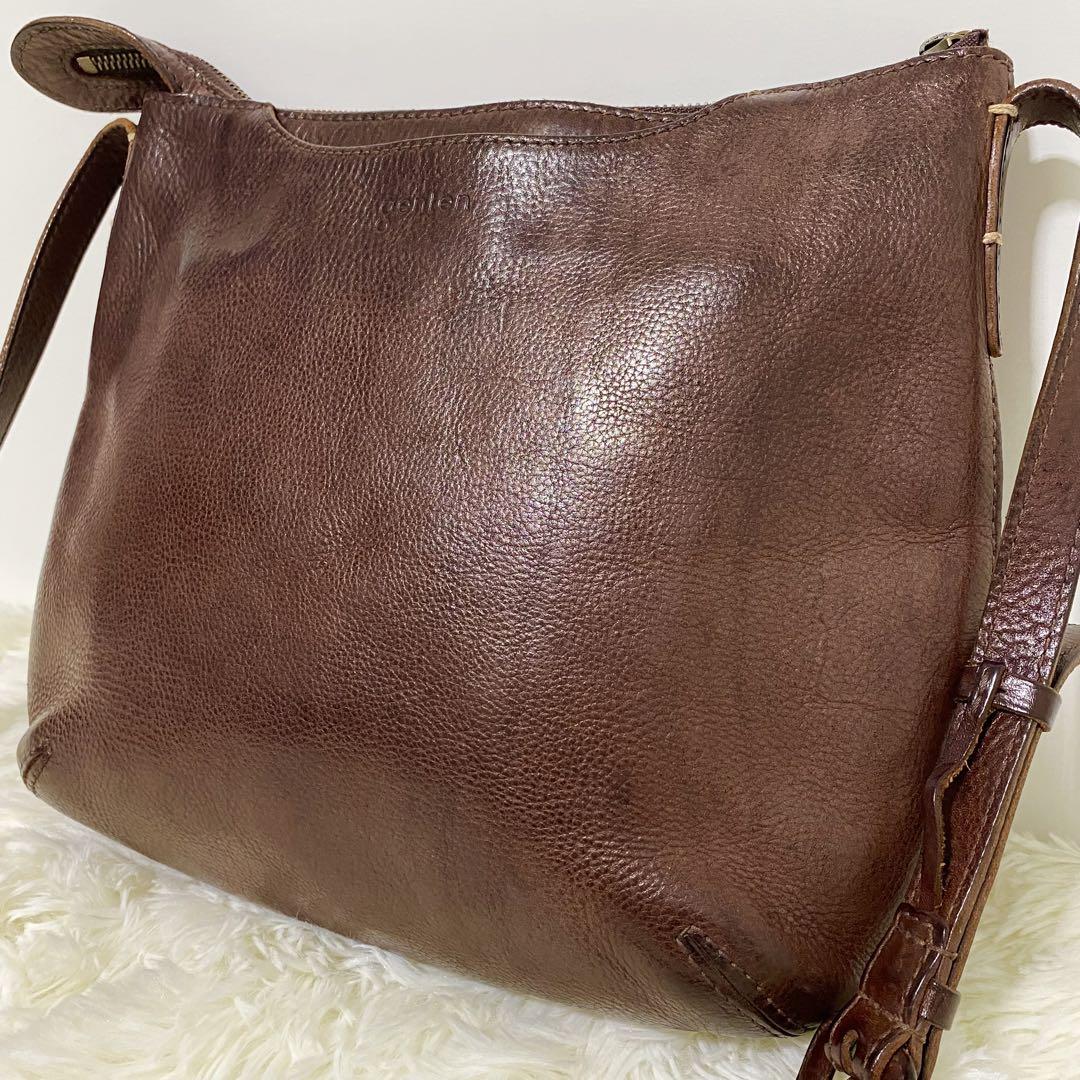 genten(ゲンテン) leather shoulder bag レザー ショルダー