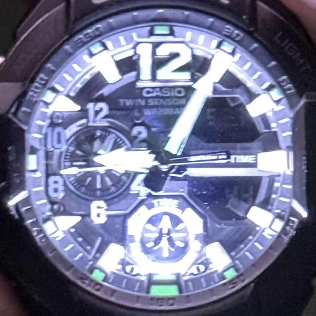 美品 G-SHOCK GA-1100 スカイコックピット ブラック 反転液晶