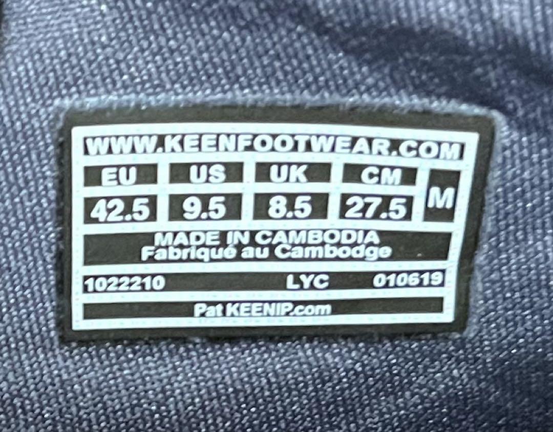 KEEN UNEEK HT スポーツ サンダル ブラック 27.5cm