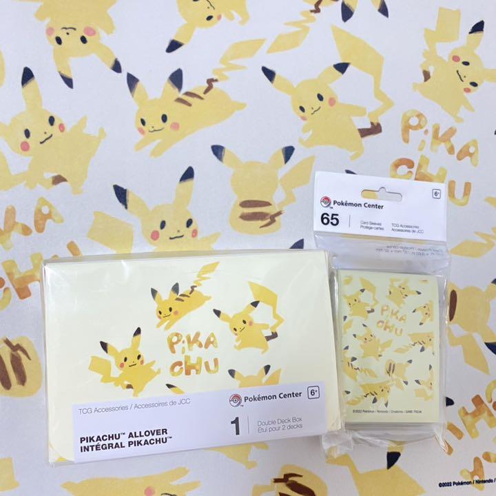40 割引最大10 Offクーポン 海外ポケモンセンター ピカチュウ デッキケース スリーブ プレイマット ポケモンカードゲーム トレーディングカード Windsoftravel Com