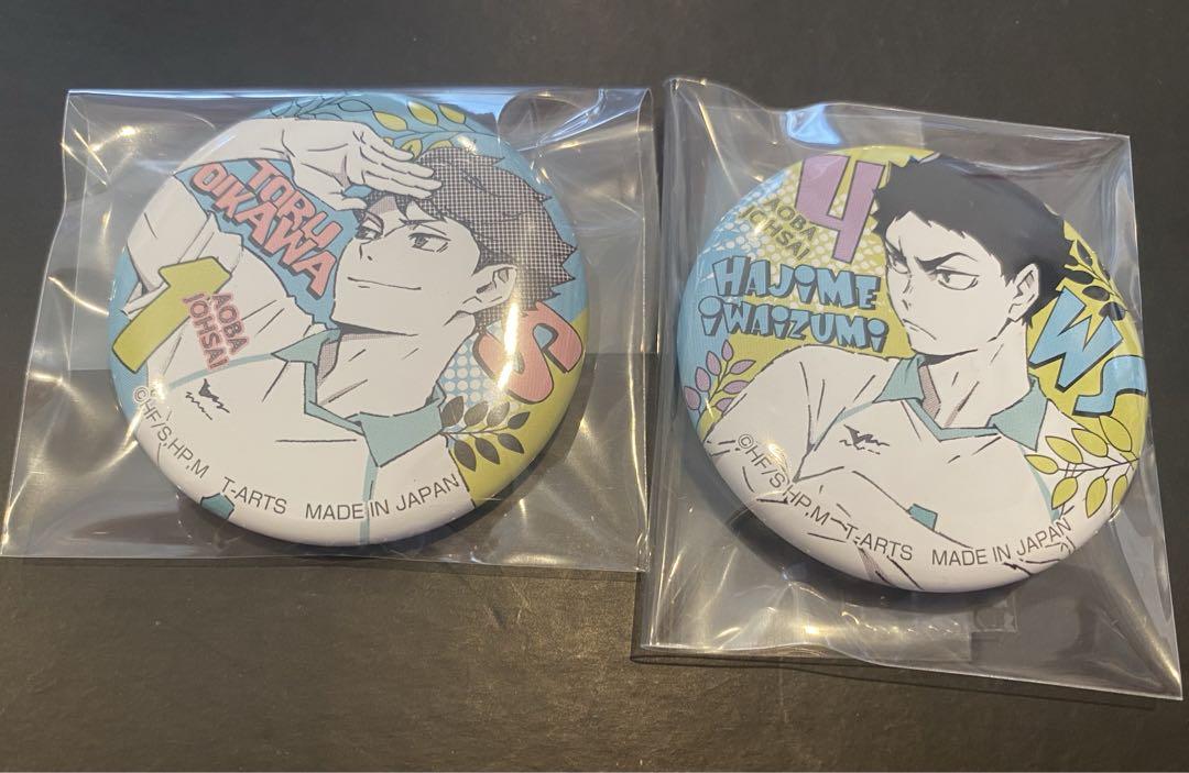 ハイキュー!! 及川徹 ポートレート 缶バッジ