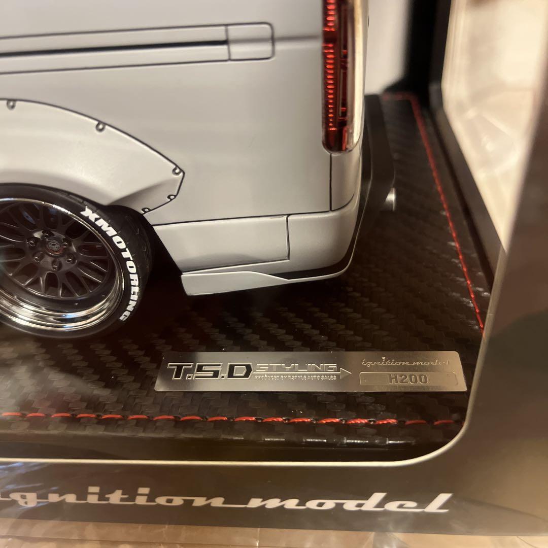 イグニッションモデル1/18 TSD WORKS ハイエース