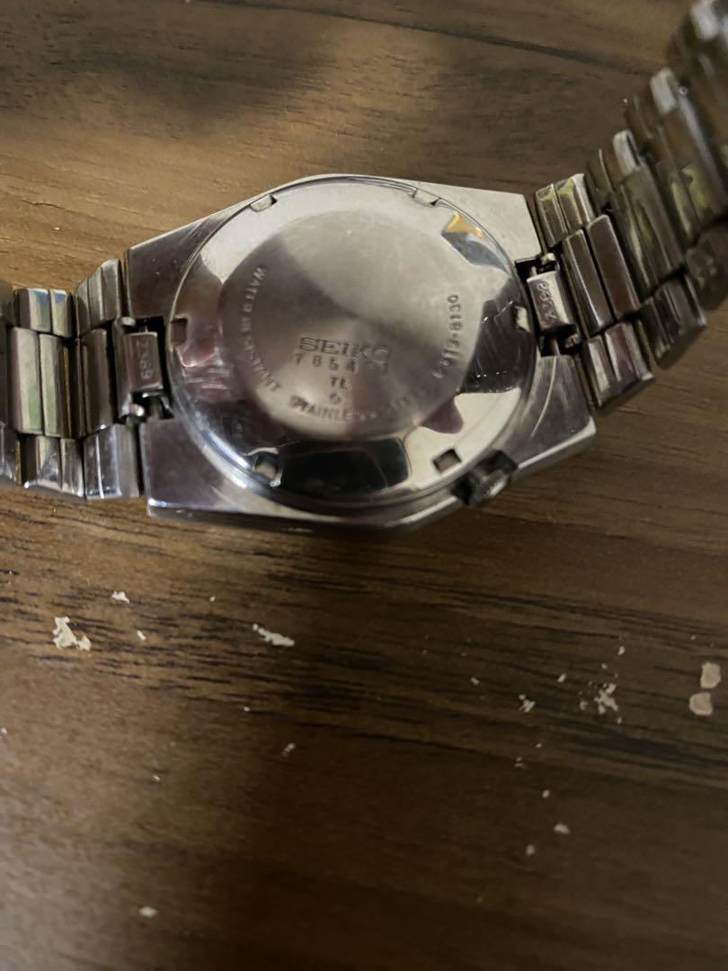 SEIKO 自動巻き時計 ブラック