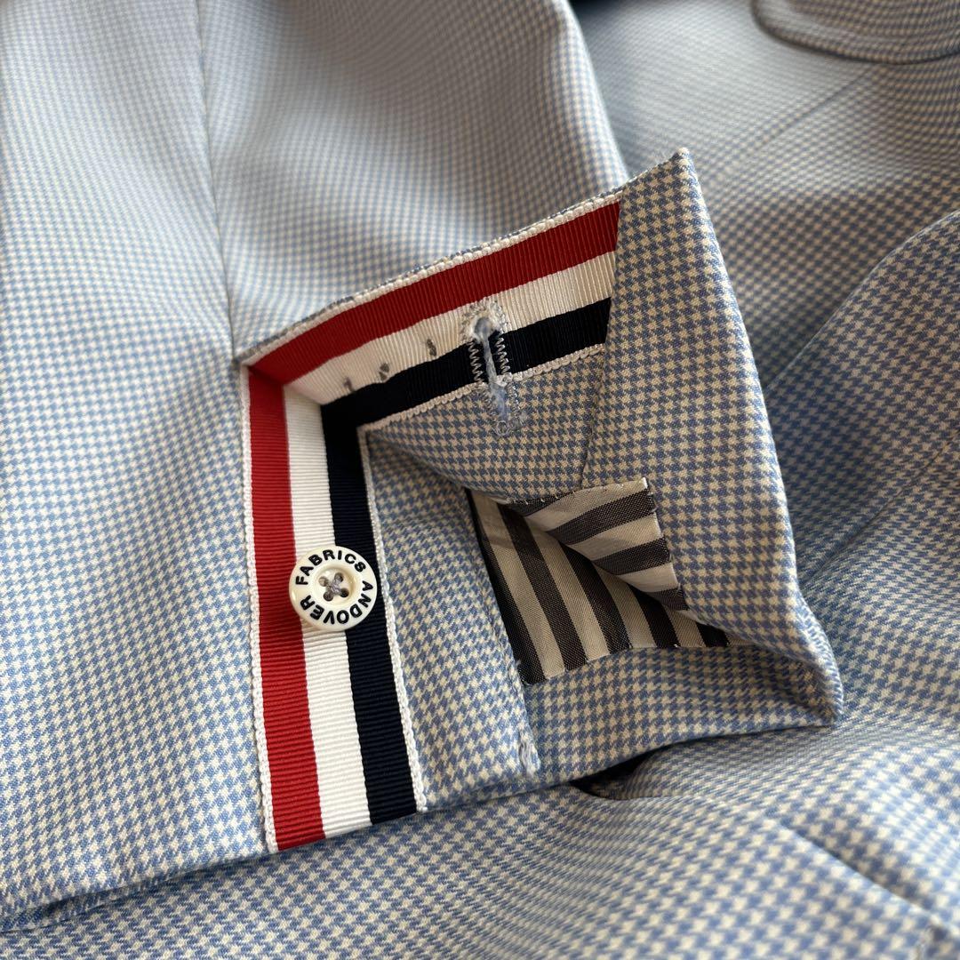 トムブラウン THOM BROWNE 千鳥柄 テーラード ジャケット ウール