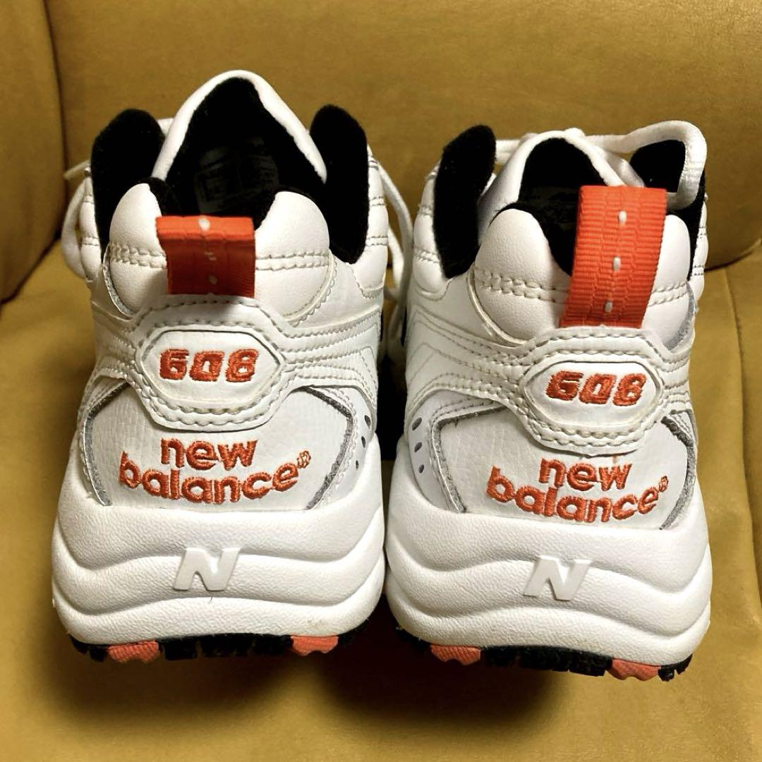 New Balance 608 ホワイトスニーカー