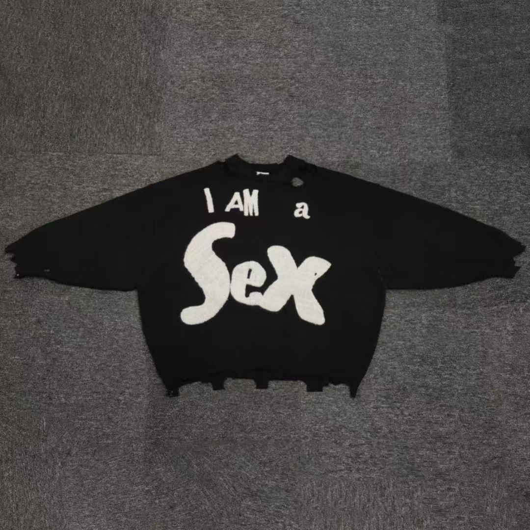 SAINT MICHAEL×Sex Pistols CREW クラッシュニット