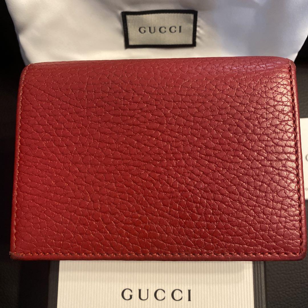 GUCCI ダブルG ミニウォレット（コイン＆紙幣入れ付き）ggマーモント