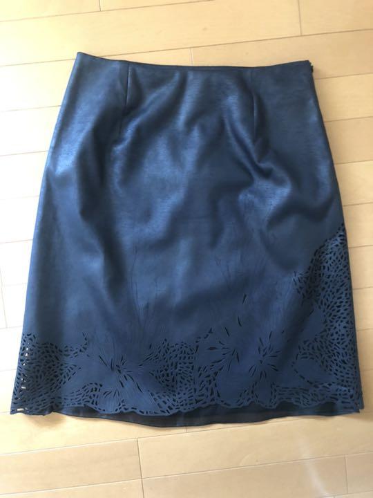 新品☆D.EXTERIORディーエクステリアスカート☆ネイビーsize46