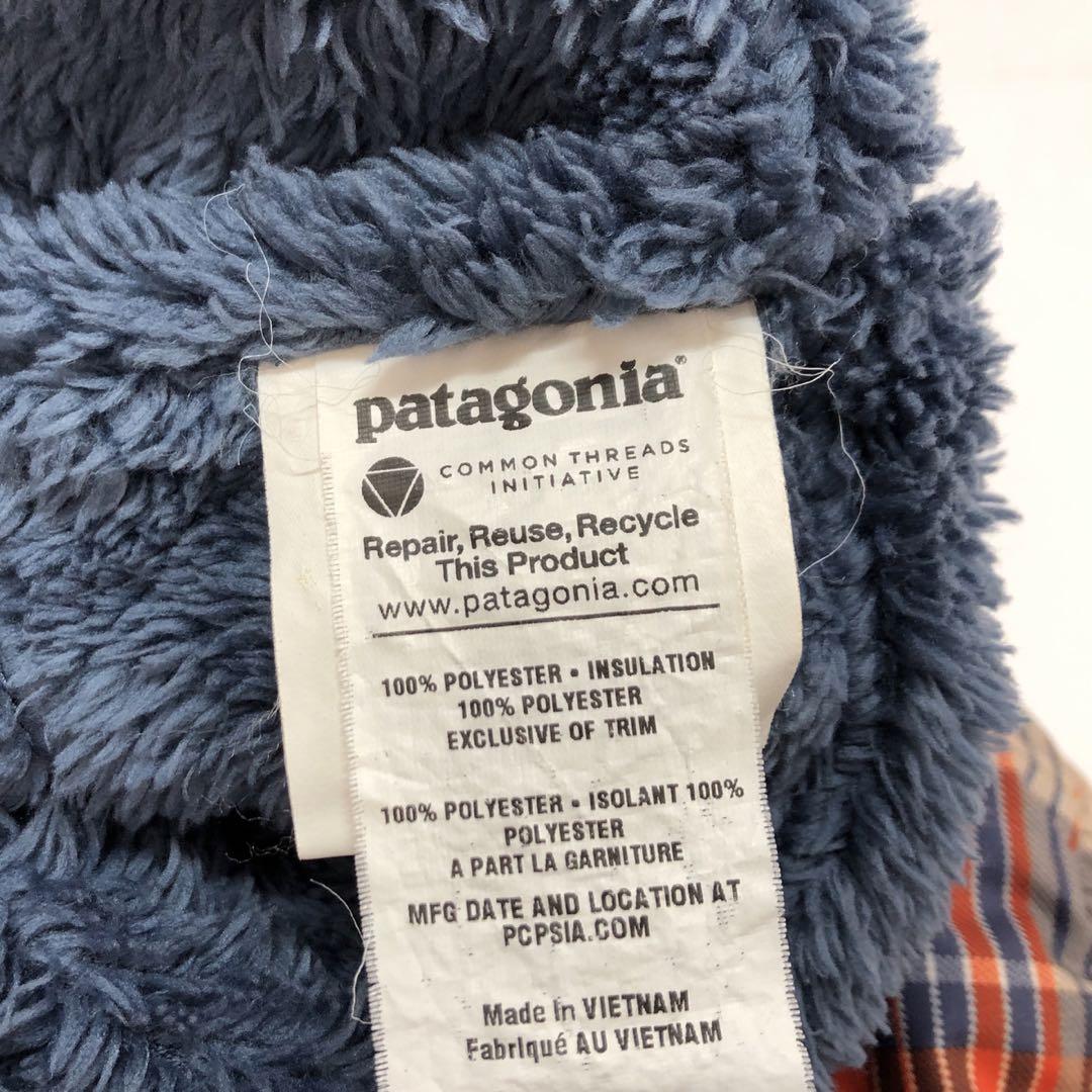 Patagonia キッズ リバーシブル 上下 セットアップ チェック 2T