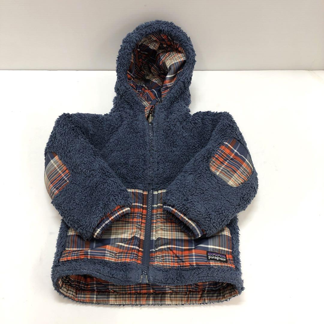 Patagonia キッズ リバーシブル 上下 セットアップ チェック 2T