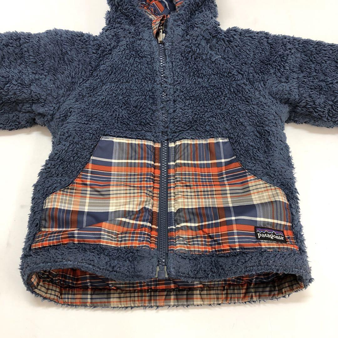 Patagonia キッズ リバーシブル 上下 セットアップ チェック 2T