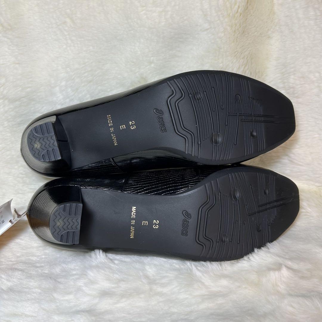 【pedala】 ペダラ　新品　パンプス　23 E タグ付き　黒　綺麗　本革