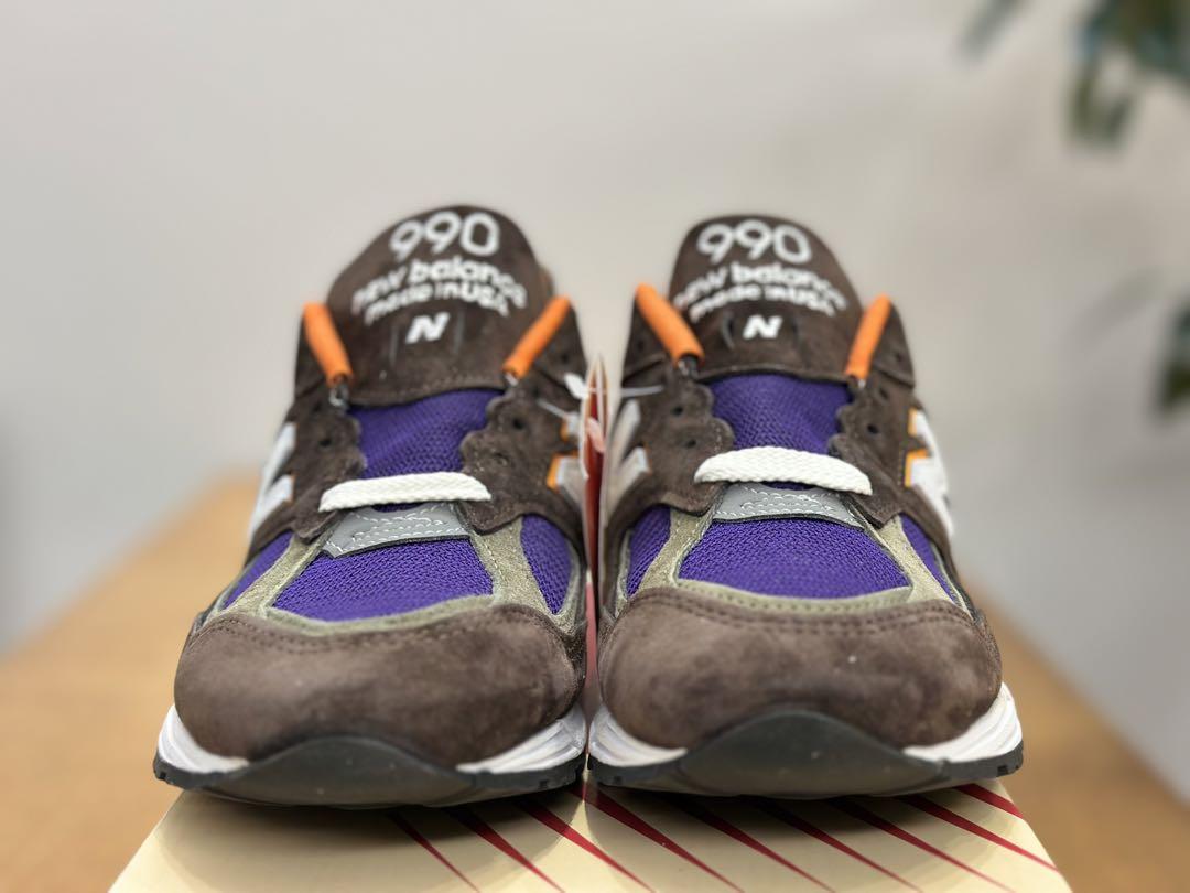 New Balance M990BR2 スニーカー Buy Teddy Santis x 990v2 Made in USA 'Brown Purple