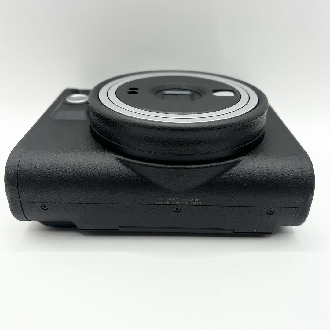 instax SQ40 スクエア ブラック フィルム60枚+純正ケース チェキ