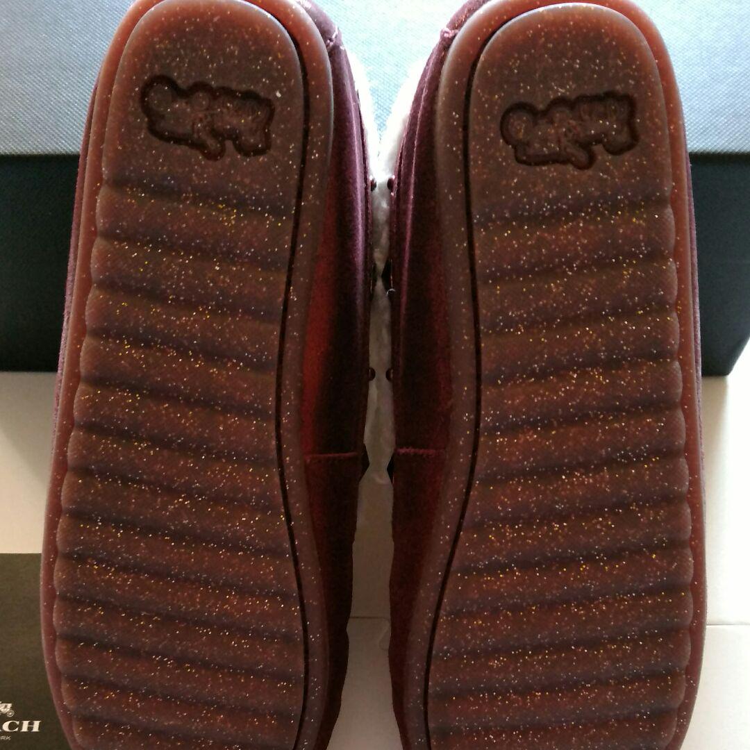 定番格安 コーチ⭐新品⭐COACHスタースタッズムートンボアモカシンシューズ I80tH-m49547713941 SALE定番