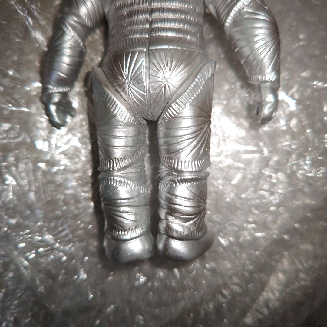 ブルマァク　ボーグ星人　シルバー　ソフビ　ウルトラセブン