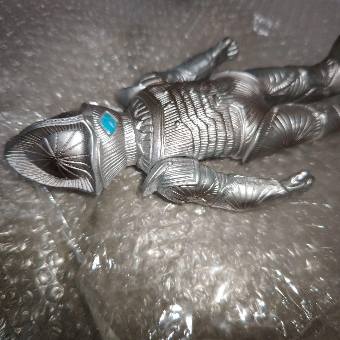 ブルマァク　ボーグ星人　シルバー　ソフビ　ウルトラセブン