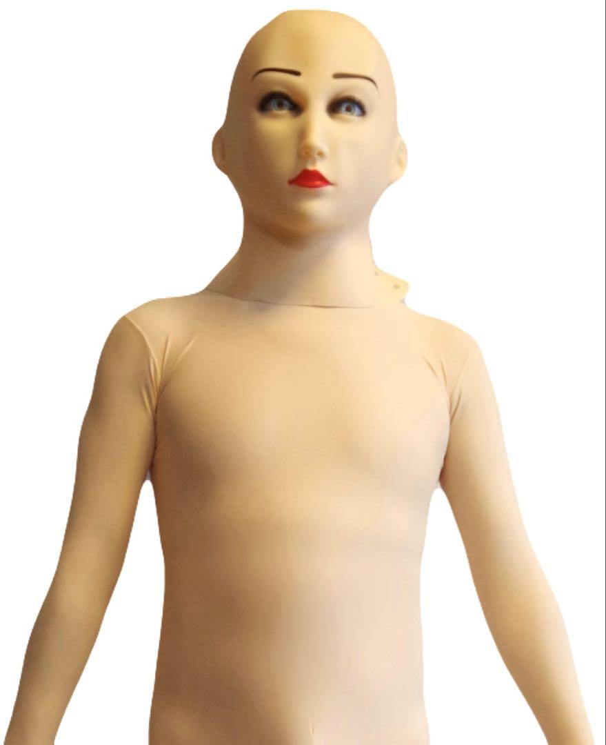 即購入OK。Mサイズクロッチ付眼穴全身タイツハイグレード