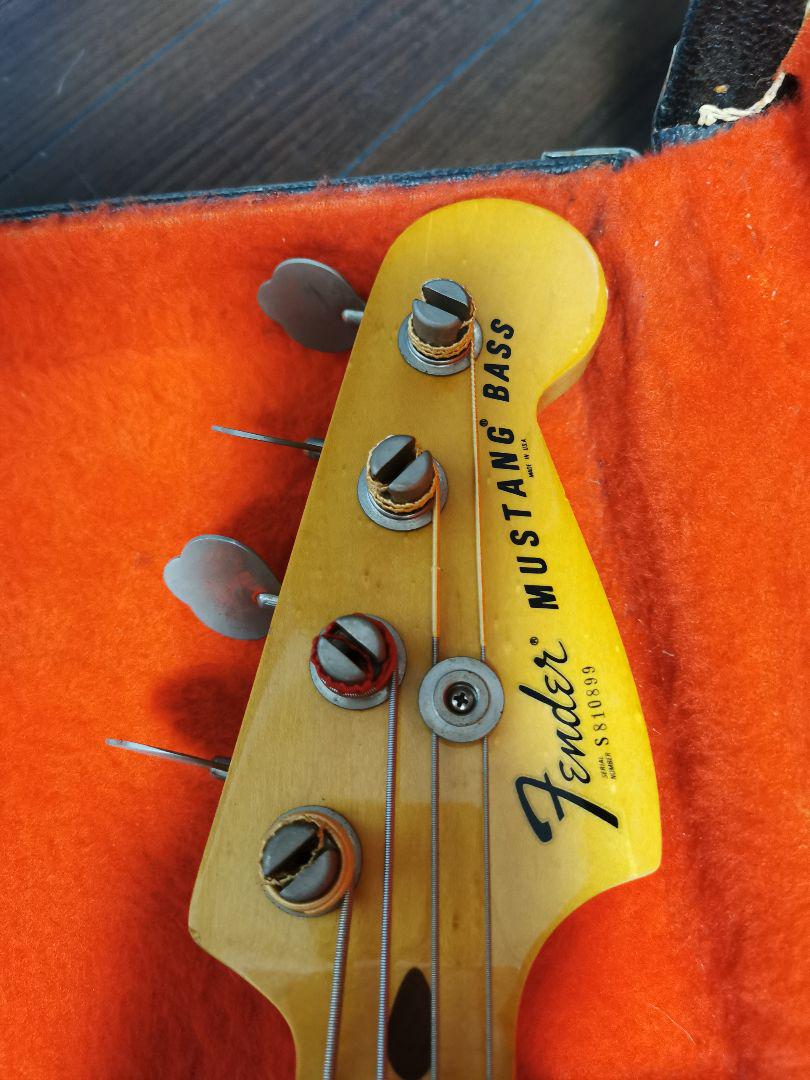 Fender USA Mustang Bass ブラック