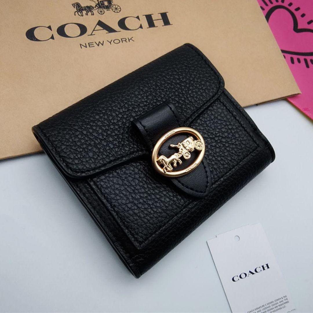 新品　COACH　折り財布　レディース