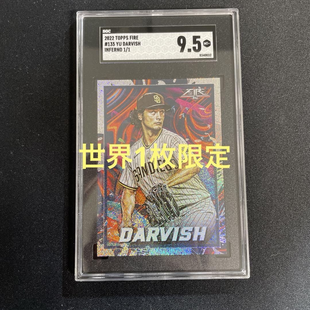 ダルビッシュ 2025 Topps Fire Yu Darvish 1|1