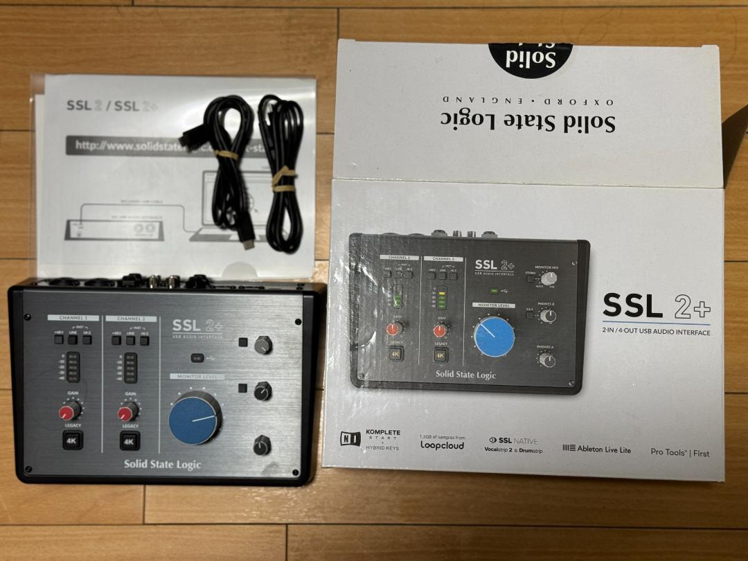 Solid State Logic SSL2+ USBオーディオインターフェース